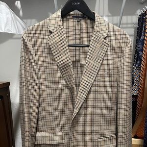 J. Crew Men's Ludlow Slim-fit suit jacket in English cotton-wool Size: 42R